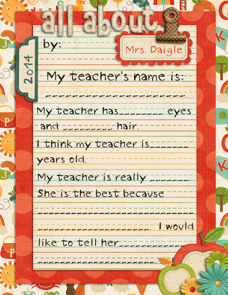 Teacher Appreciation