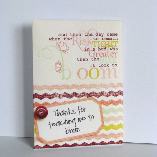 Teacher Seed Packet