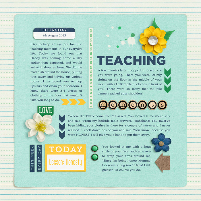 Teaching moments