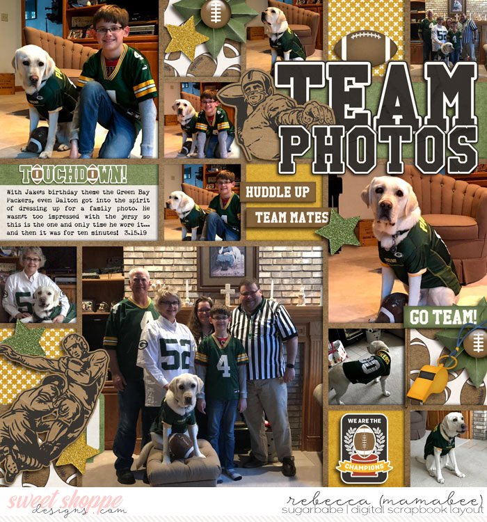 Team birthday photos