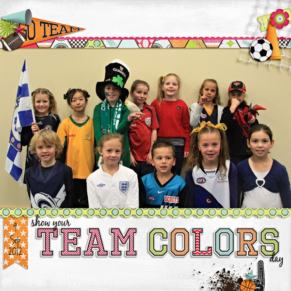 team colors day