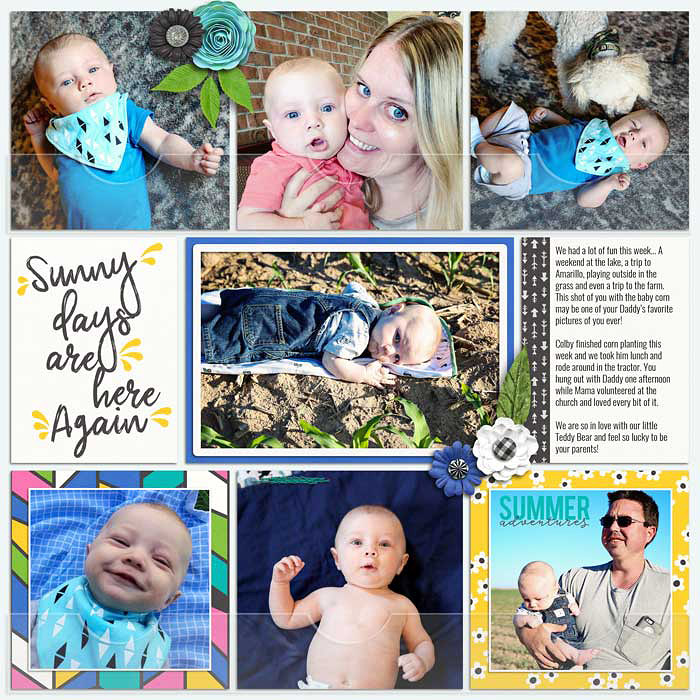 Teddy- Seventeen Weeks (right)