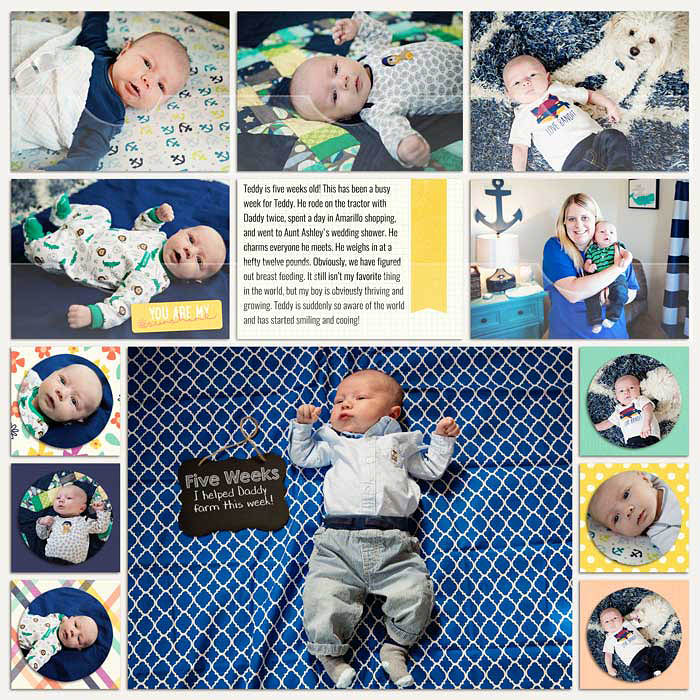Teddy- Week Five (left)