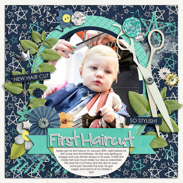 Teddy's First Haircut (left)