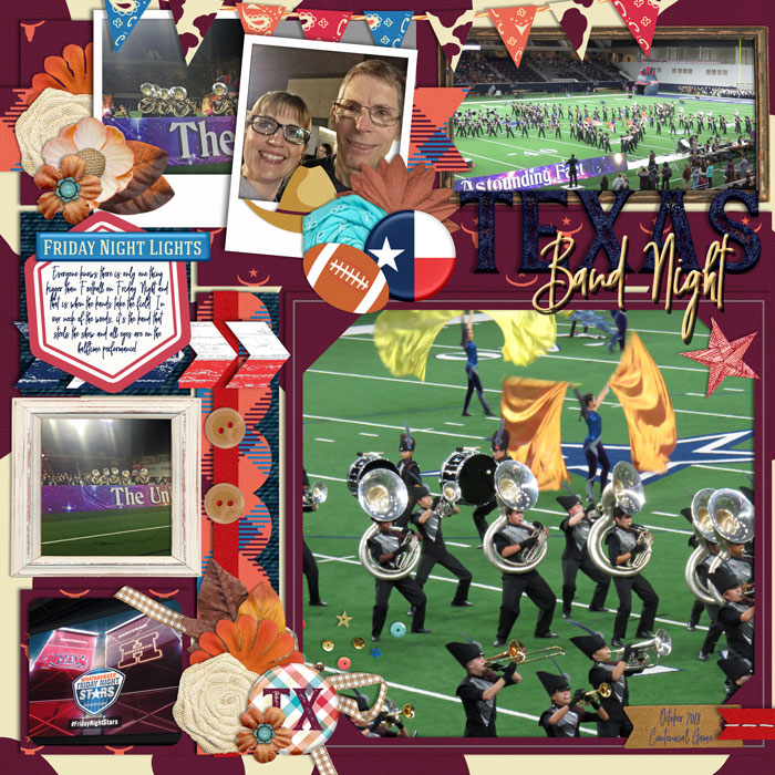 Texas Band Night October 2018