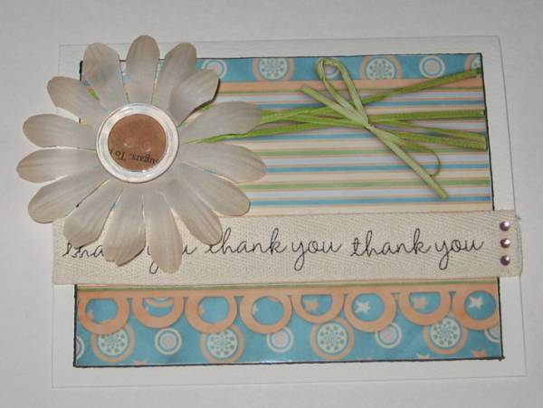 Thank you card - week 1 of 52 Pick-Up