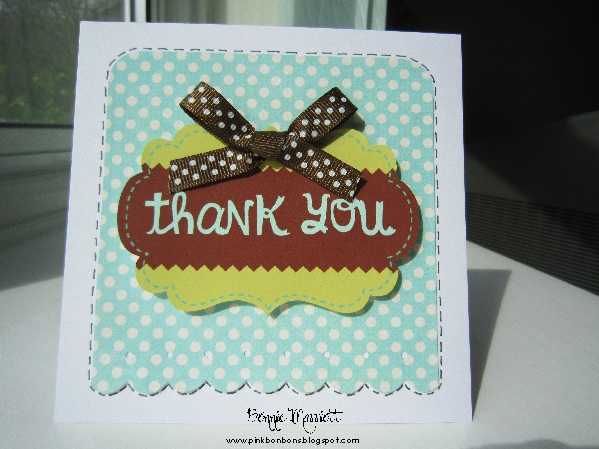 Thank you card
