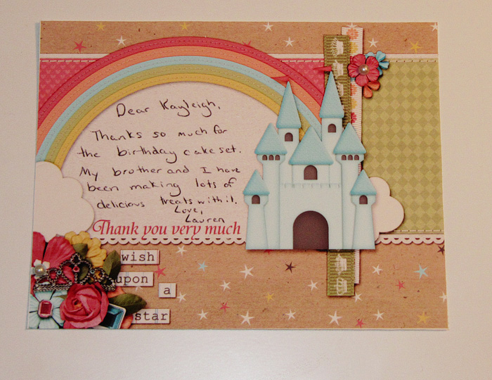 Thank You card
