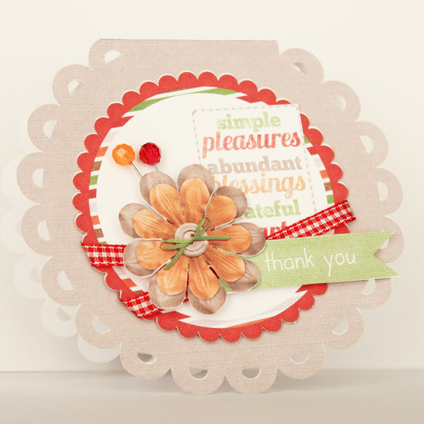 Thank you card
