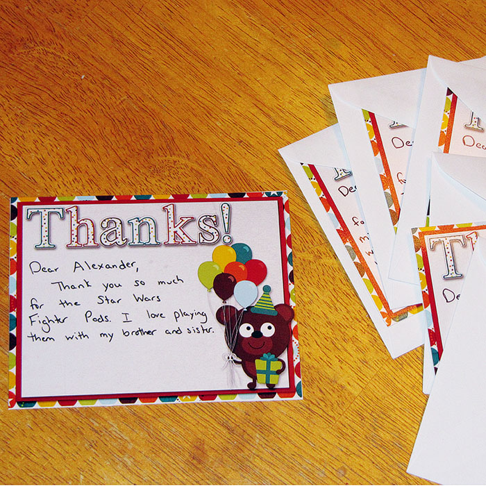 Thank You card