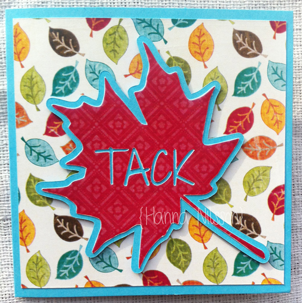Thank you card