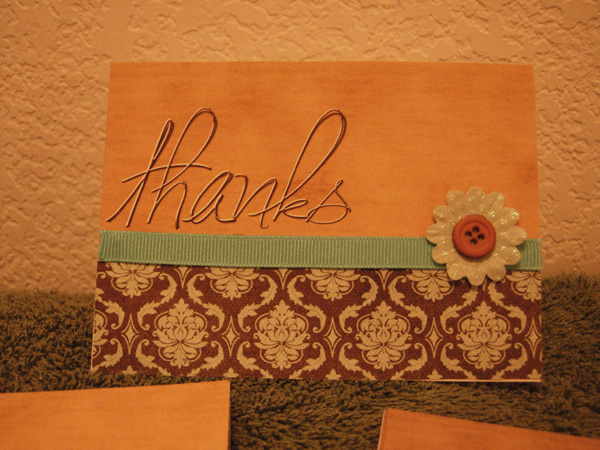 Thank you cards