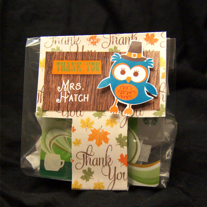 Thank You Gift Card Gift Bag