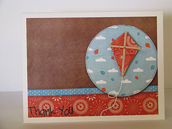 Thank You Kite Card