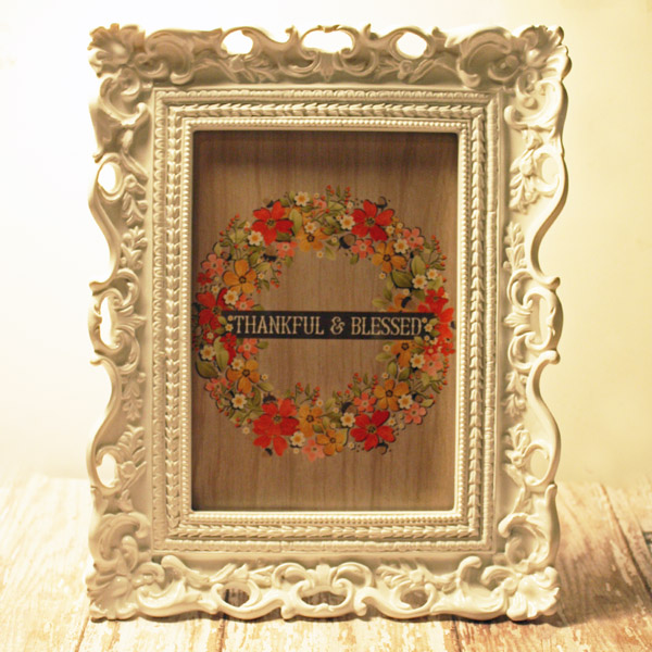 Thankful and Blessed Home Decor
