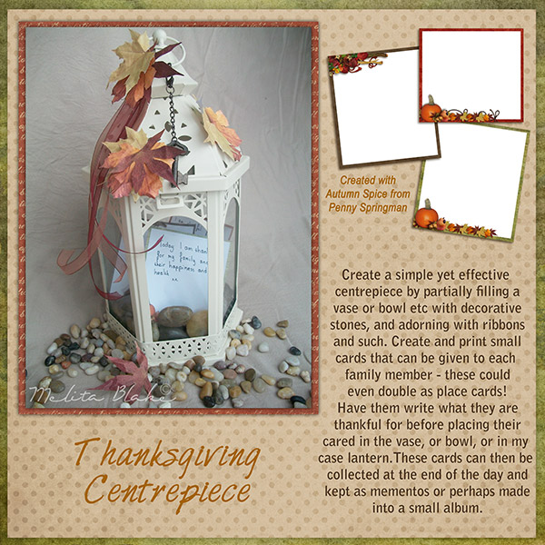 Thankful Centrepiece