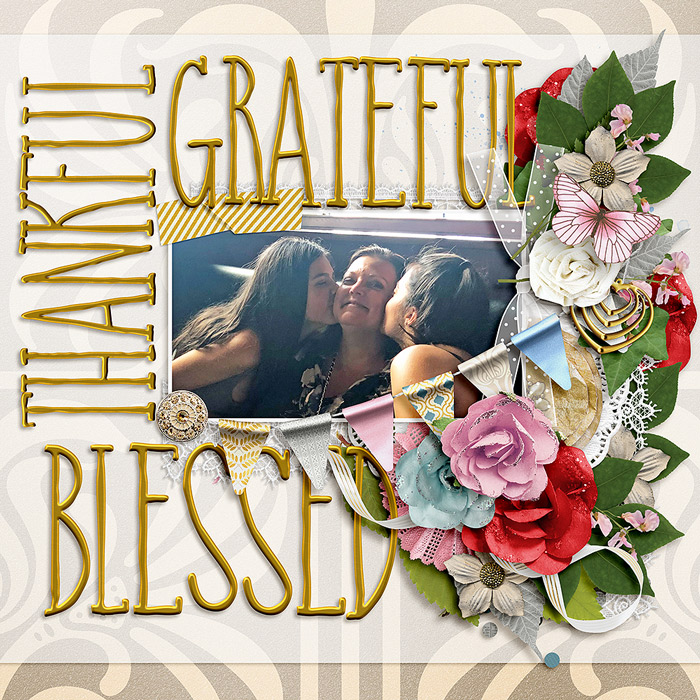 Thankful Grateful Blessed