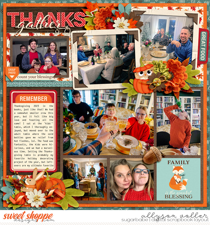Thanksgiving 2023 left