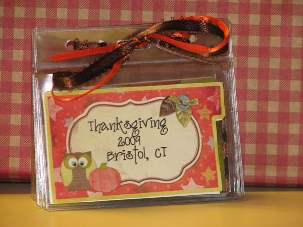 Thanksgiving Badge Album