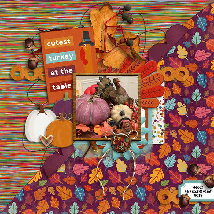 Thanksgiving decor 2019