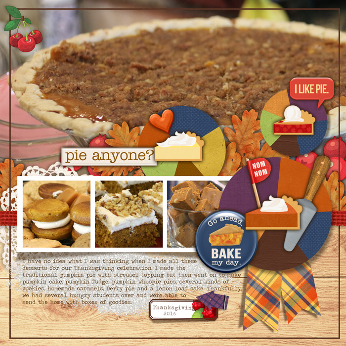 Thanksgiving pie