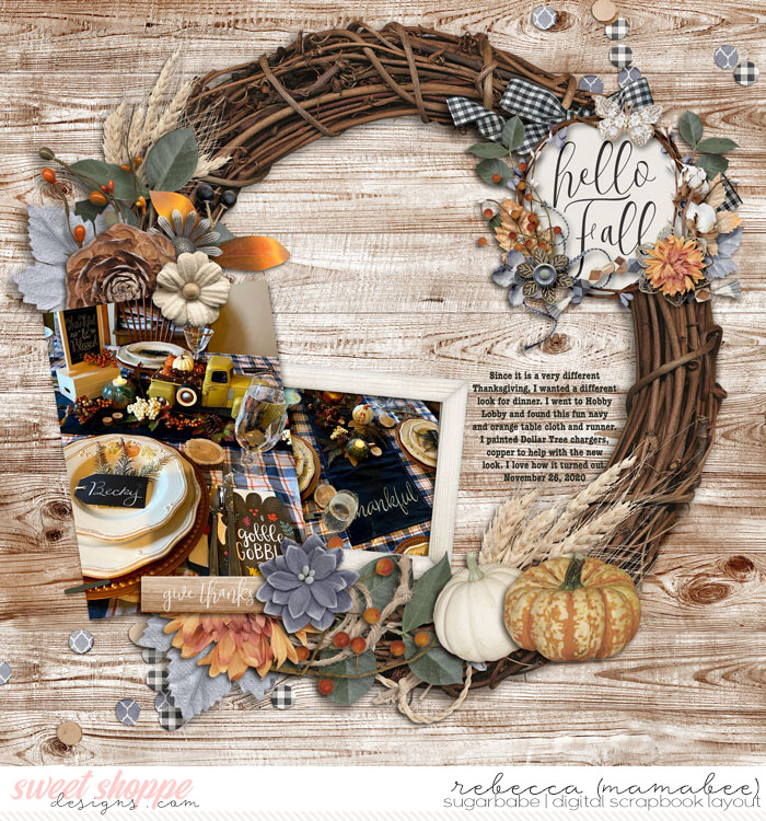 Thanksgiving table decor