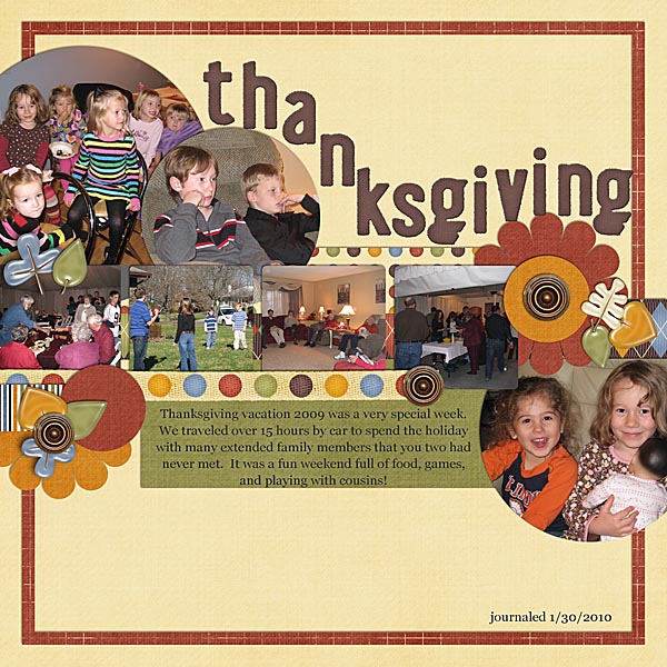 Thanksgiving Vacation 2009