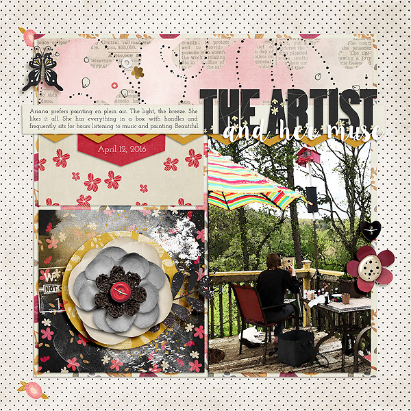The Artist and Her Muse