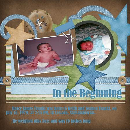 the beginning of him:)