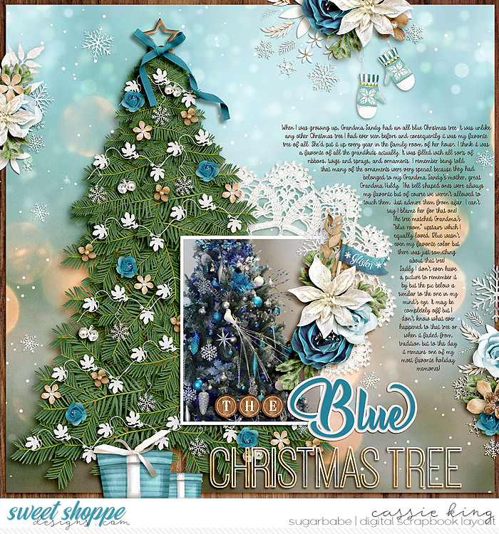 The Blue Christmas Tree