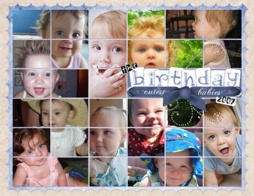 The Cutest Birthday Babies (card)