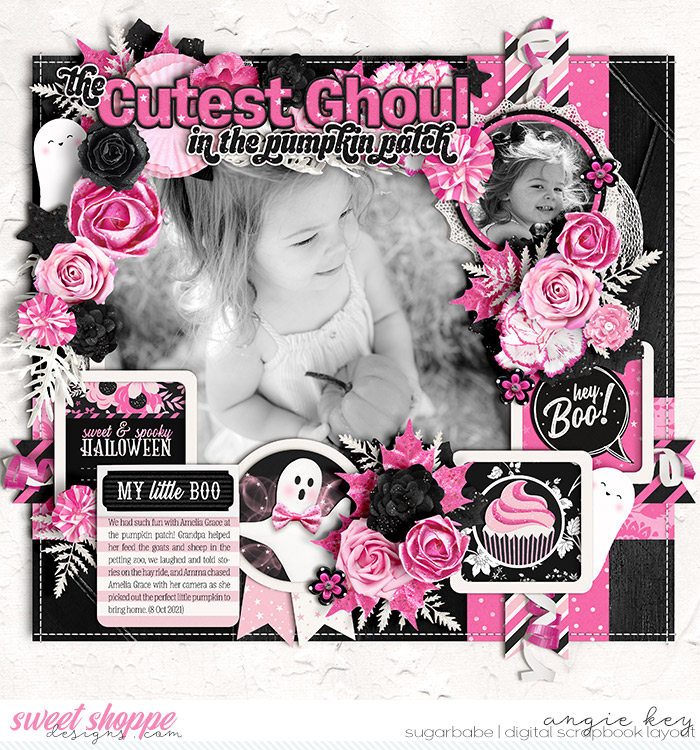 The Cutest Ghoul in the Pumpkin Patch