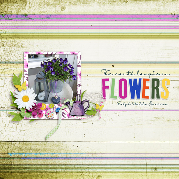 The earth laughs in flowers