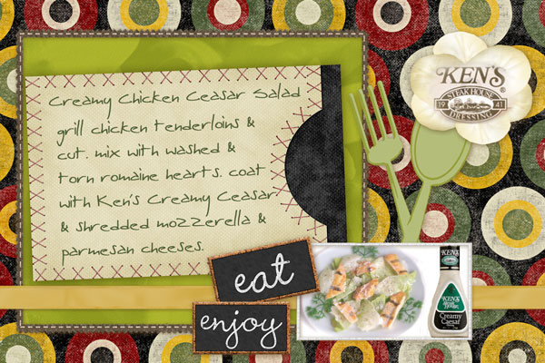 The Easiest Chicken Ceasar Salad
