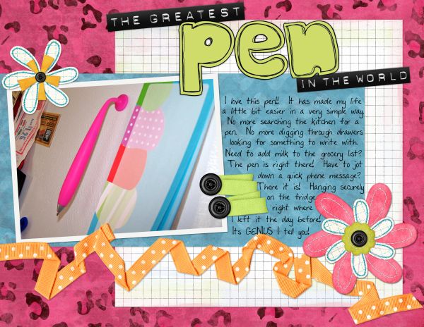 The Greatest Pen in the World