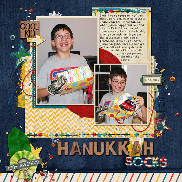 The Hanukkah Socks