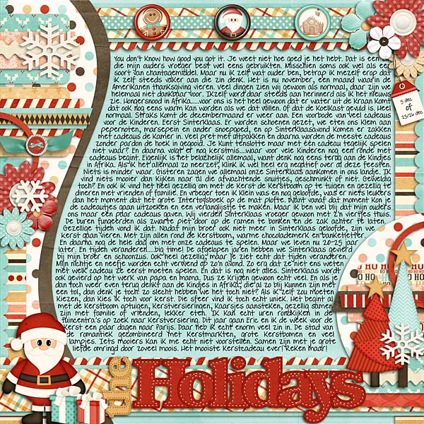 The holidays
