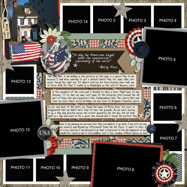 The Journey of my American Flag