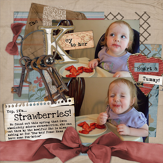 The Key to her Heart & Tummy!