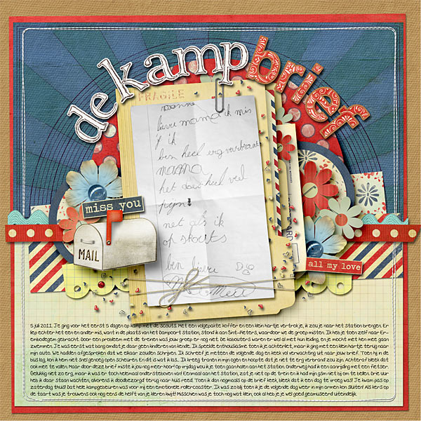 The letter from camp