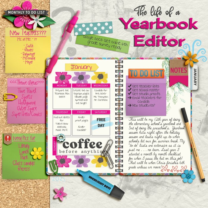 The Life of a Yearbook Editor