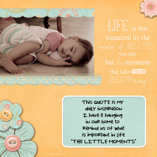 The Little Moments