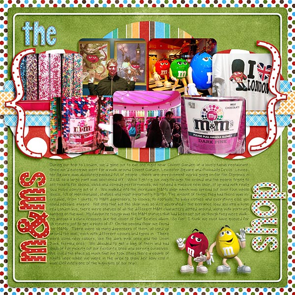 The M&Ms shop