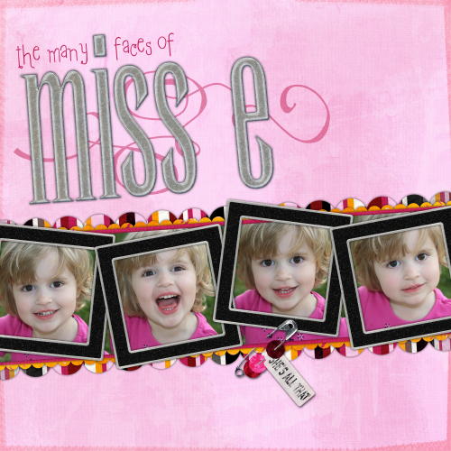 The Many faces of Miss E