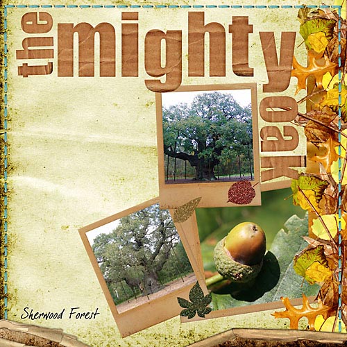 The mighty oak