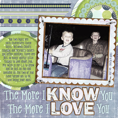 The More I Love You