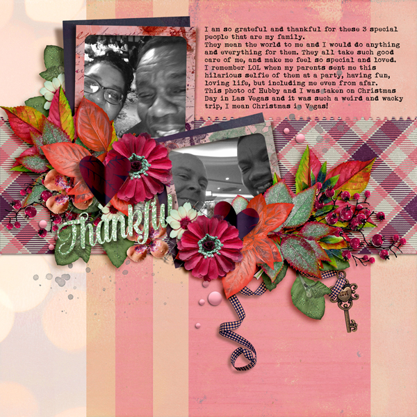 The Nifty Pixel - A Thankful Heart - Thankful for my Family