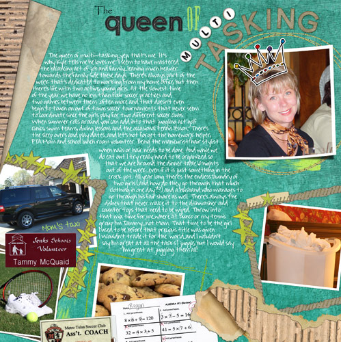 The Queen of Multi-Tasking