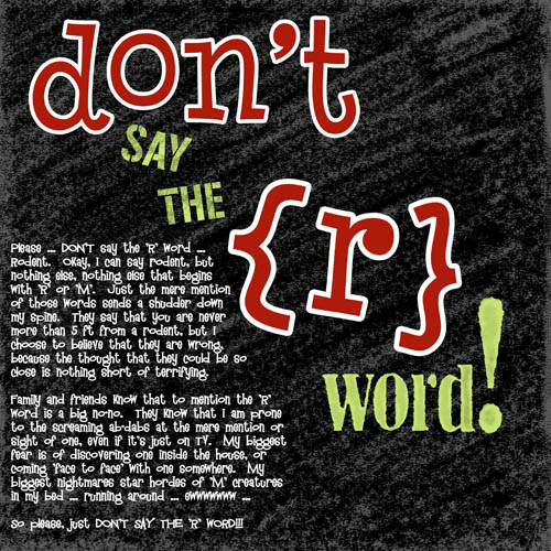 The R Word