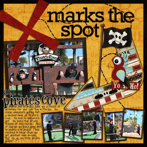 the spot.